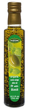 Mantova Basil Organic Flavored Extra Virgin Olive Oil 8.5 Oz, (pack of
