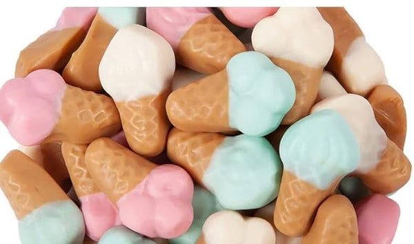 Bayside Candy Gummy Collection - Gummi Collection Gummy Ice Cream Cones (3,