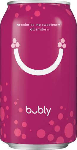 12 Bubly Sparkling Water, Raspberry, Ounce