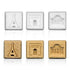 Canasuc 32 3.35 Oz Paris, C'est Paris! Pur Sucre de Canne,"Window Gift Box" of Assorted French Molded Natural Sugar