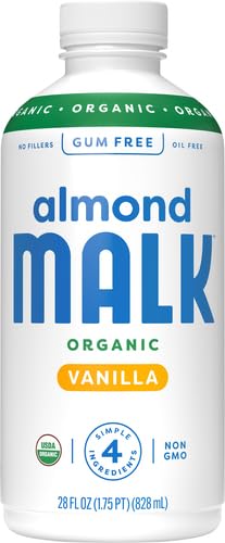 28 MALK Organic Vanilla Almond Milk, FZ