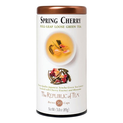 The Republic of Tea Spring Cherry, 3.0 Ounces, 50-60 Cups