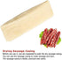 YuanHolumid Frozen Brown Edible Drying Sausage Casing for Flavorous Homemade Sausages Ham Sausage Casing Tube