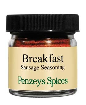 Penzeys Breakfast Sausage Seasoning By Spices 1.8 oz 1/4 cup jar (Pack of