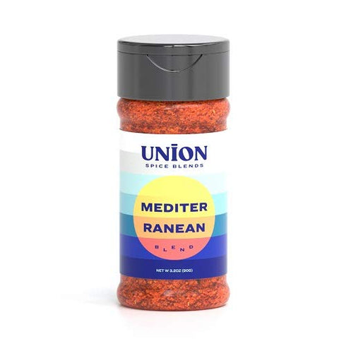 Union Spice Blends Seasoning Blend, Gluten Free, Non GMO, Nut Free, Kosher, 3 oz. (Mediterranean Spice)