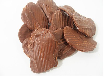 Diabetic Friendly Diabeticfriendly Sugar Free Chocolate Covered Potato Chip, 12 oz