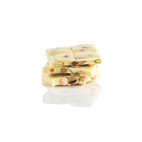Venchi White Chocolate with Crunchy Pistachios & Salted Nuts