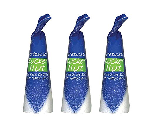 Nordzucker Sugar Cones, Zucker Hut (3-Pack)
