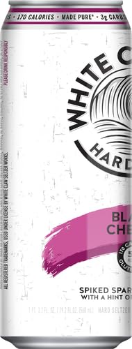 White Claw Seltzer Works 19.2 Black Cherry Hard Seltzer Sgl Can, FZ