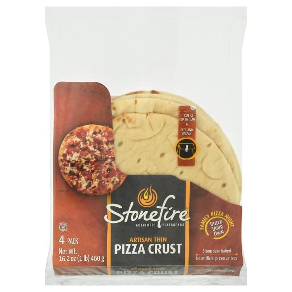 Stonefire , Pizza Crust Artisan Thin, 16.2 Ounce