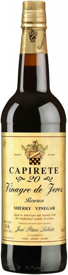 CAPIRETE | 20 Year Old Solera Reserve Sherry Vinegar (Spanish) - Glass bottle