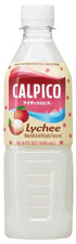 16.9 oz (Pack 6) CALPICO Lychee Smooth, Creamy & Refreshing Non-Carbonated Beverage, Sweet and Tangy, Japanese Lactic