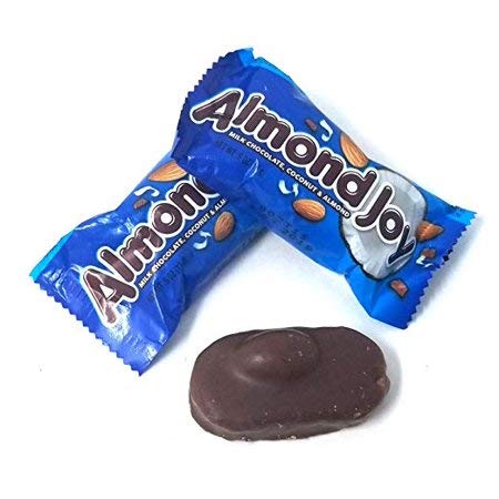 Almond Joy 3 Bars, Milk Chocolate Coconut Filled Snack Size Treats, Pounds