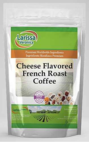 Larissa Veronica Cheese Flavored French Roast Coffee (Gourmet, Naturally Flavored, Whole Coffee Beans) (8
