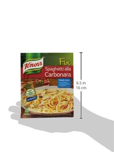 Knorr Fix Spaghetti alla Carbonara, Pack of 4