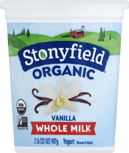 Stonyfield Organic 32 oz , Whole Milk French Vanilla Yogurt