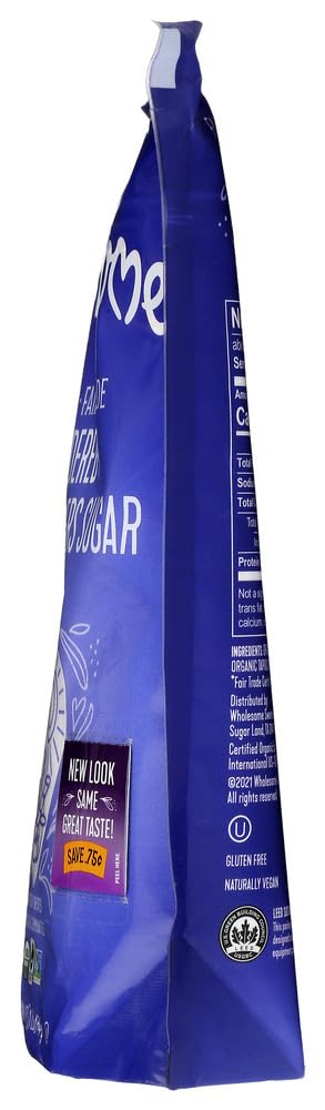 1 lb 2 Wholesome Sweeteners Organic Powdered Confectioners Sugar -- - pc