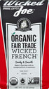 12 oz, Wicked Joe Coffee Wicked French Ground, Red