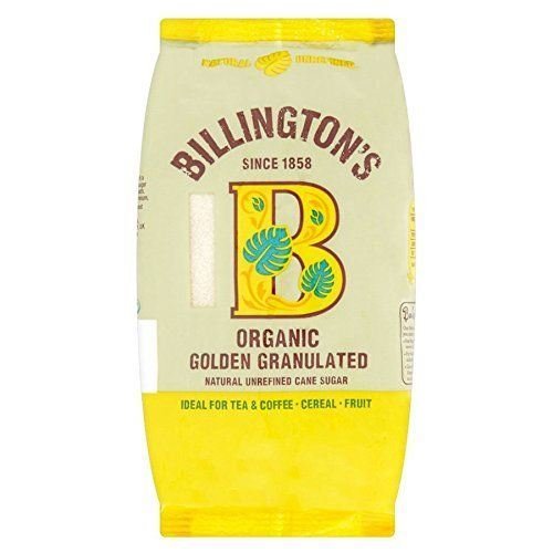 Billington's Billingtons Organic Golden Granulated Sugar 500g (Pack of 3)