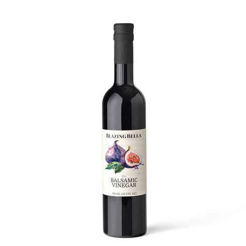Blazing Bella Fig Balsamic Vinegar Thick, Smooth & Naturally Sweet with Fig