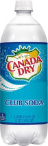 1 Canada Dry Club Soda, Liter Bottle
