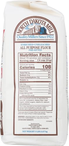 DAKOTA MAID 5 Lb All Purpose Flour