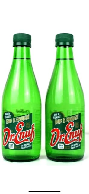 Generic Original Dr. Enuf the original energy booster lot of two 12oz bottles