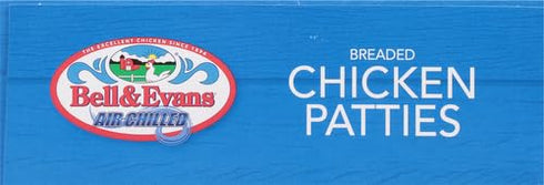 Bell & Evans Frozen 16 oz Breaded Chicken Patties
