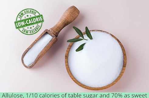 Espure 8oz Allulose Sweetener, Plant based, Sugar Substitute, Low Calorie, Gluten Free, Non-GMO;