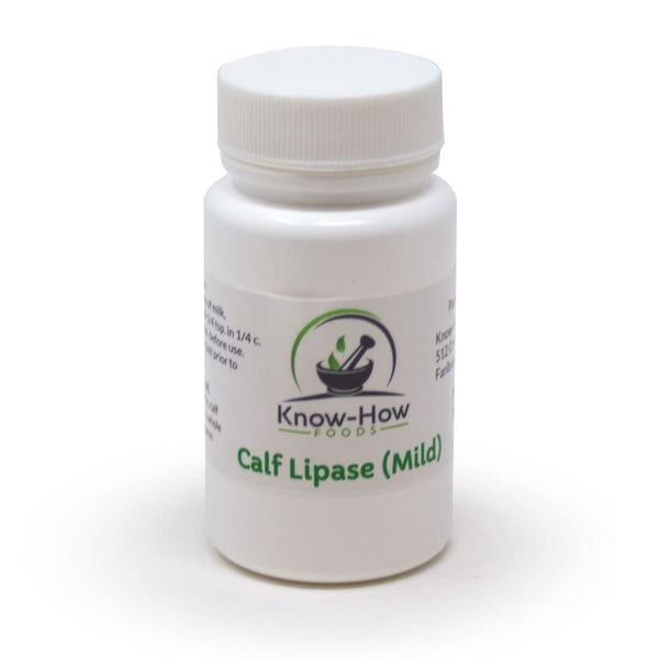 Eugurt Mild Lipase Powder for Cheesemaking (Calf) from Know-How Foods (2 oz.)