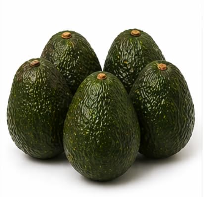 Generic Fresh Hass Avocado Premium Quality (Large, 5 Count)