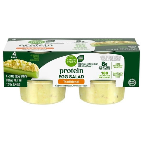 Generic Protein Traditional Egg Salad, High Protein, Classic Creamy Flavor, Perfect for Sandwiches,