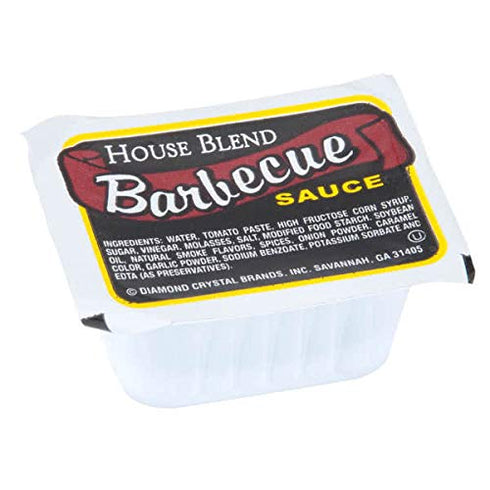 Bulk Wholesale Supplies BWS Barbecue (BBQ) Sauce 1 oz. Portion Cups, Case of 100
