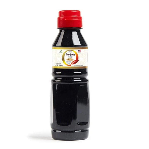 Q-Rapha Premium Korean Ganjang Soy Sauce, 12.0 fl oz, Gluten-free, Non-GMO