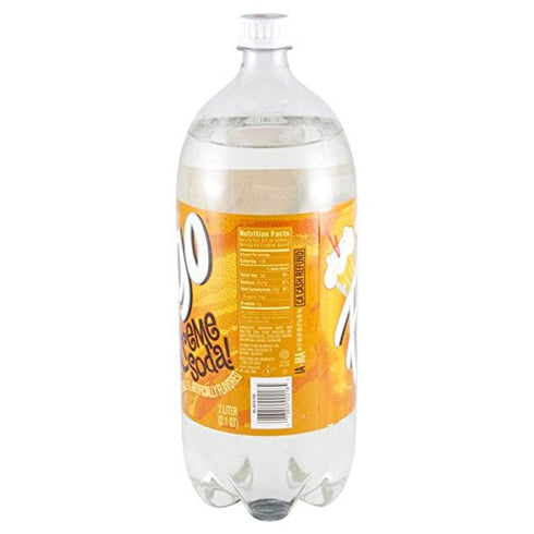 2-liter Faygo vanilla cream soda, plastic bottle
