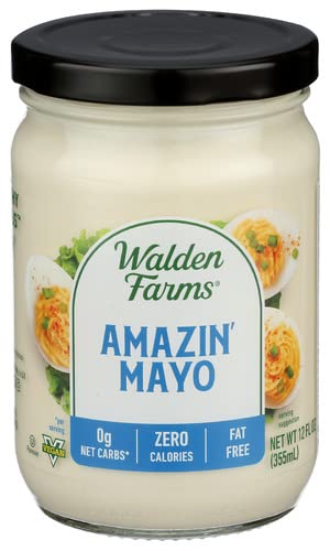 Walden Farms Amazin Mayo Zero Calorie, Sugar Free, Keto & Fat Free