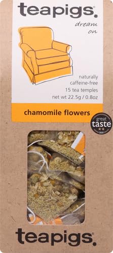 teapigs Chamomile Flowers, Whole Flowers, 15 Count