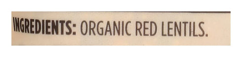 365 16 by Whole Foods Market, Organic Red Lentils, Ounce