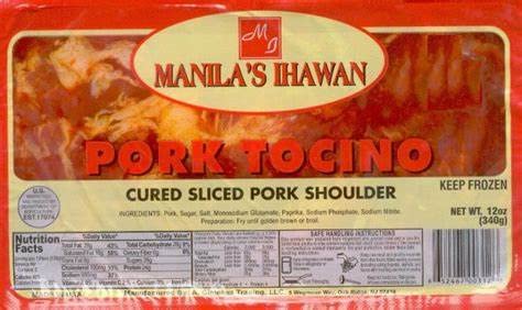 Generic Manila Ihawan Pork Tocino 12oz Made From the Philippines PACK OF 2
