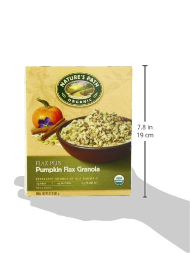 11.5 (Pack 6) Nature's Path Organic Granola Cereal, Pumpkin Seed + Flax, Ounce Box