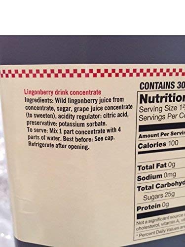 Hafi Lingonberry Concentrate for Refreshing Beverages