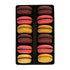 Basil Grocery 36 Almond Flour Parisian Macarons (Most Colorful Tastes) Hand Crafted Original Recipe pcs