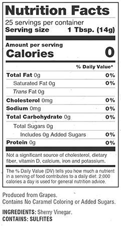 Napa Valley Naturals (15 12.7 (2-Pack) Sherry Vinegar Star), ounce