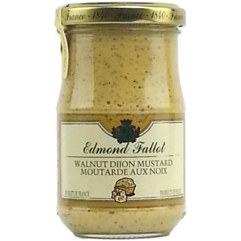 Edmond Fallot Fallot Walnut Mustard - Dijon Mustard with Nuts 7 oz Jar (Pack