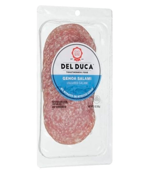 Generic Italian Style Genoa Salami Thin Sliced Pack Of 4