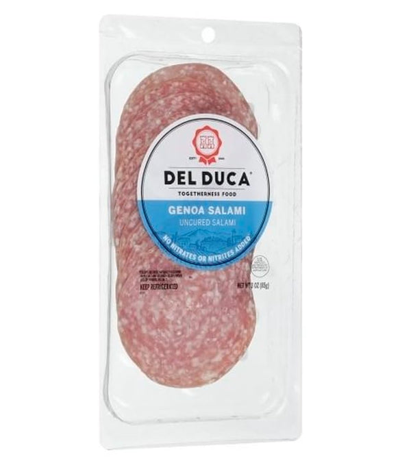 Generic Italian Style Genoa Salami Thin Sliced Pack Of 4
