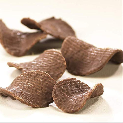 8.5 Asher Potato Chips Milk Coffee Chocolate, Ounce Bag (Milk Chocolate)