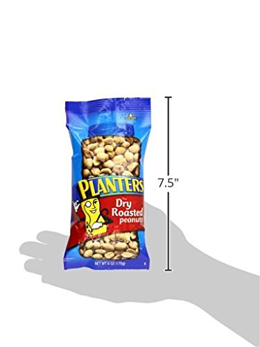 (6 oz Packet) Planters Dry Roasted Peanuts