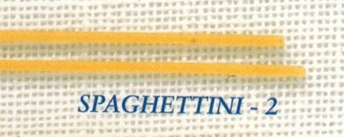 Gus Sclafani Fine Italian Imports Spaghettini #2 Long Cut Pasta Case of Twenty (20) 1 .lb Pouches