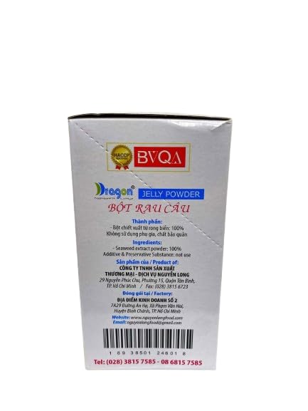 Generic 12 packs 0.35oz Dragon Coconut Jelly Powder -Bot Rau Cau- x